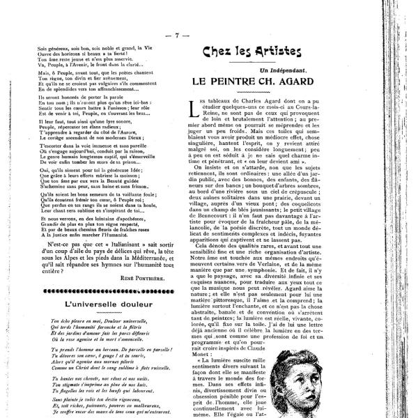 Peintres de l'école de Crozant Documents La Revue du bien dans la vie et dans l'art custom text