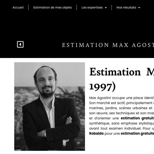 Peintres de l'école de Crozant Documents Estimation Max Agostini custom text