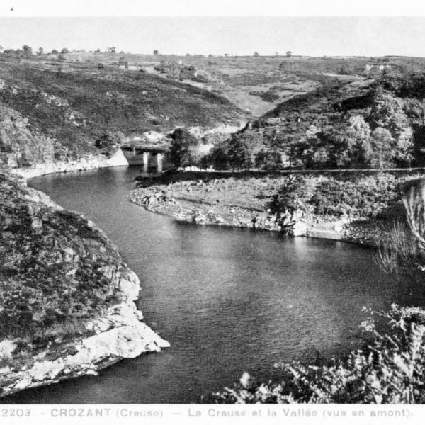 Peintres de l'école de Crozant Cartes postales Crozant - La Creuse et la vallée custom text
