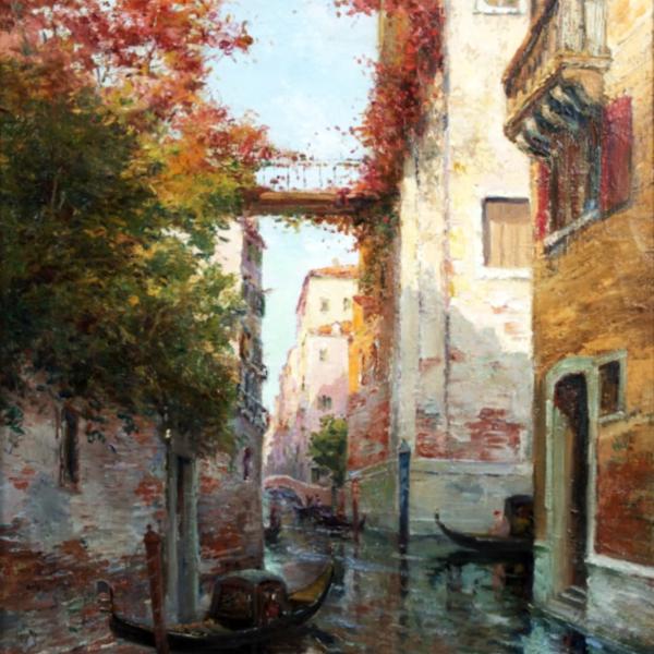 Peintres de l'école de Crozant Balmigère Paul Balmigère Paul - Venise custom text