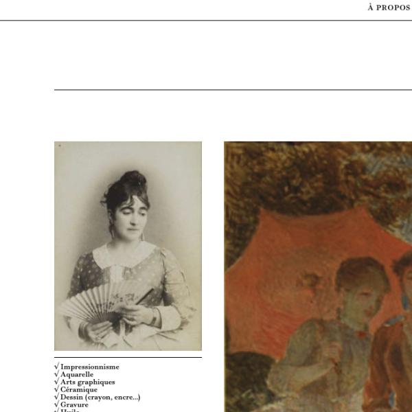 Peintres de l'école de Crozant Documents Pompidou - Marie Bracquemond custom text