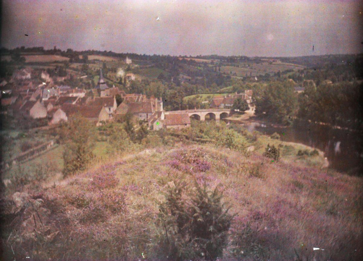 Peintres de l'école de Crozant Burty-Haviland Paul Paul Burty-Haviland - Paysage de la Creuse custom text