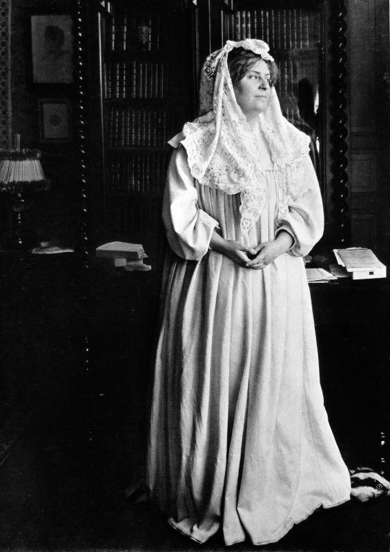 Peintres de l'école de Crozant Vasson (de) Jenny Jenny de Vasson - Autoportrait a Varenne custom text