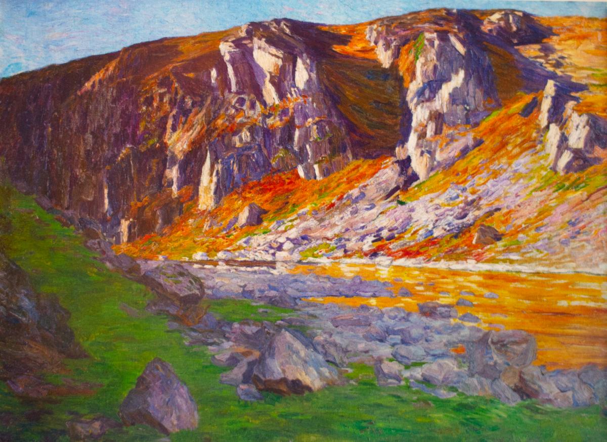 Peintres de l'école de Crozant Detroy Léon Léon Detroy - Bord de Creuse custom text