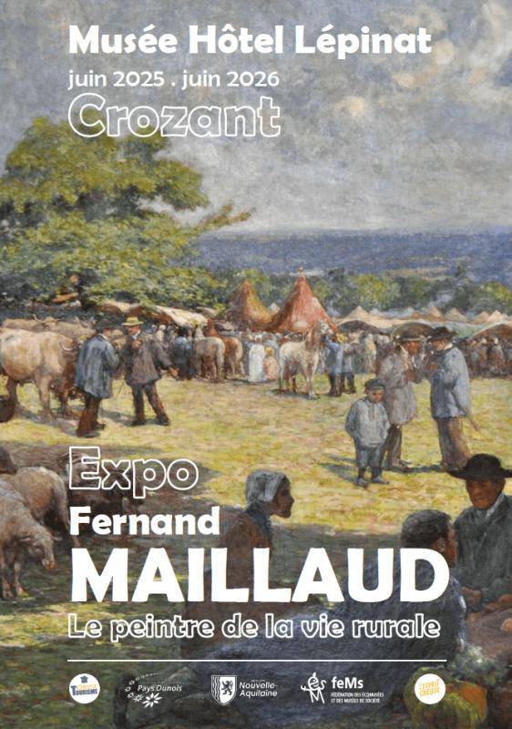 Peintres de l'école de Crozant Les expositions & Les Conférences Expo Fernand Maillaud - Crozant (23) custom text