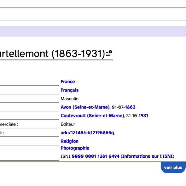 Peintres de l'école de Crozant Documents Jules Gervais-Courtellemont - Notice biographique custom text