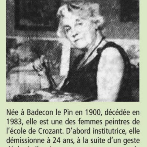 Peintres de l'école de Crozant Documents Les femmes locales méritantes custom text
