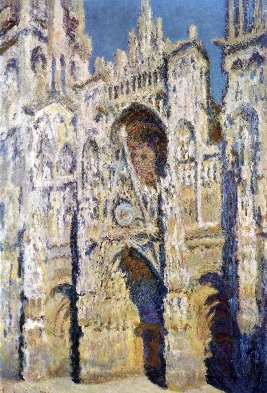 Peintres de l'école de Crozant Monet Claude Claude Monet - Cathédrale de Rouen custom text