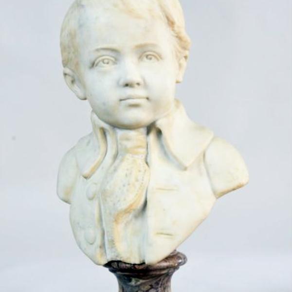 Peintres de l'école de Crozant Bardelle Léon Bardelle Léon - Buste de jeune homme custom text