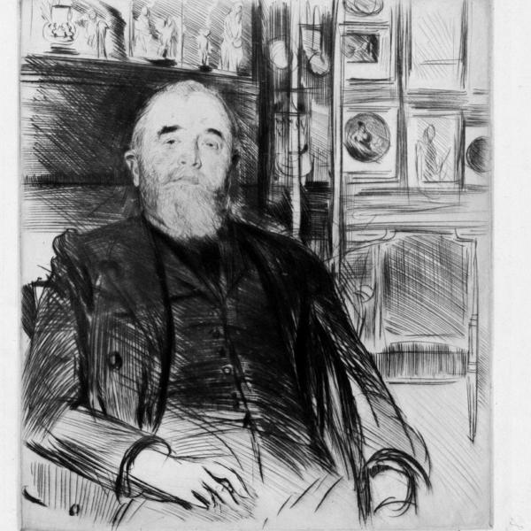 Peintres de l'école de Crozant Documents Alexis Rouart - Portrait custom text