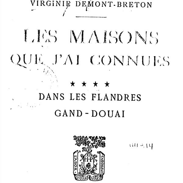 Peintres de l'école de Crozant Documents Les maisons que j'ai connues custom text
