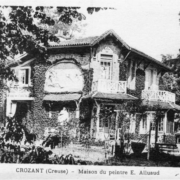 Peintres de l'école de Crozant Documents Maison du peintre E.Alluaud, Crozant custom text