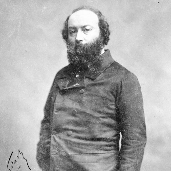 Peintres de l'école de Crozant Documents Theodore Rousseau - Portrait custom text