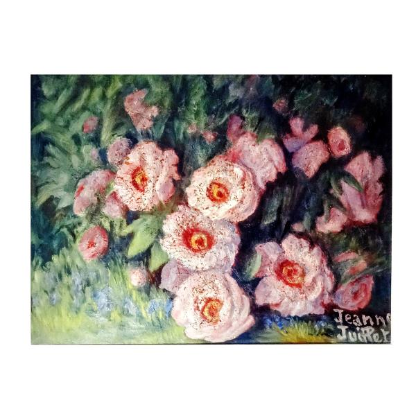 Peintres de l'école de Crozant Juillet Jeanne Jeanne Juillet - Bouquet de fleurs custom text