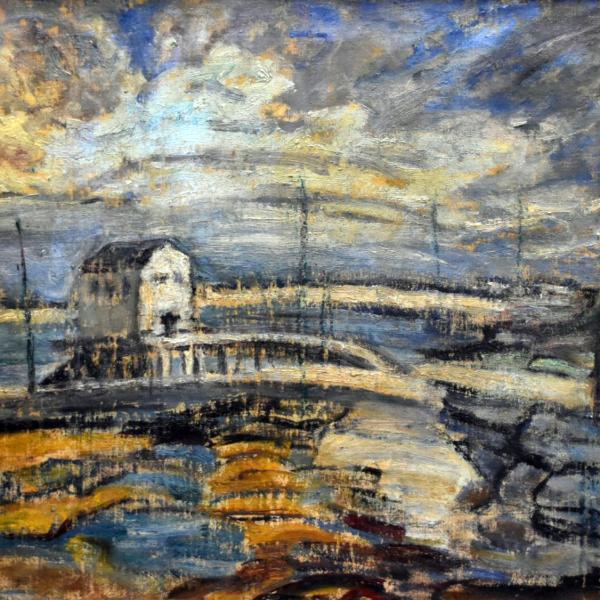 Peintres de l'école de Crozant Léger suzanne Suzanne Léger - Paysage custom text