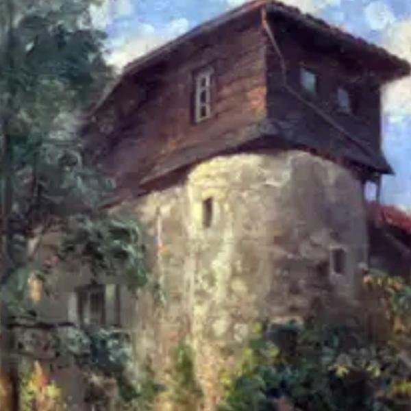 Peintres de l'école de Crozant Teilliet Jean Jean Teillier - La maison natale du peintre à Saint-Junien custom text