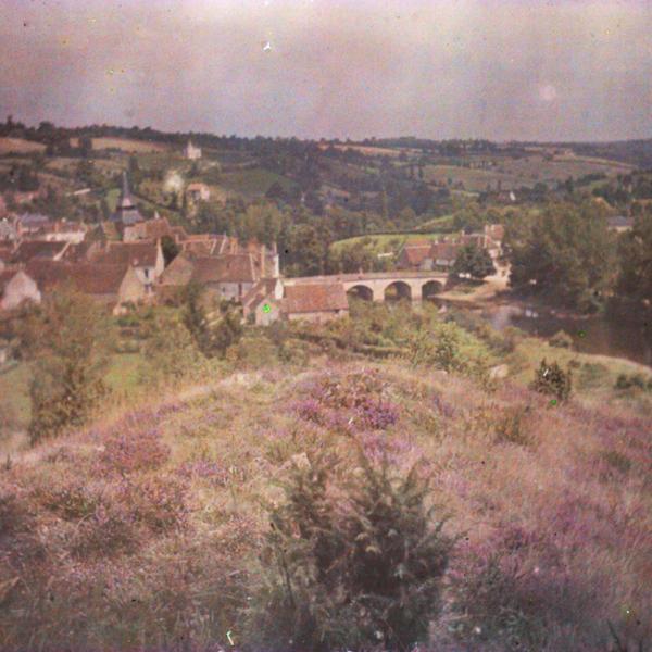 Peintres de l'école de Crozant Burty-Haviland Paul Paul Burty-Haviland - Paysage de la Creuse custom text