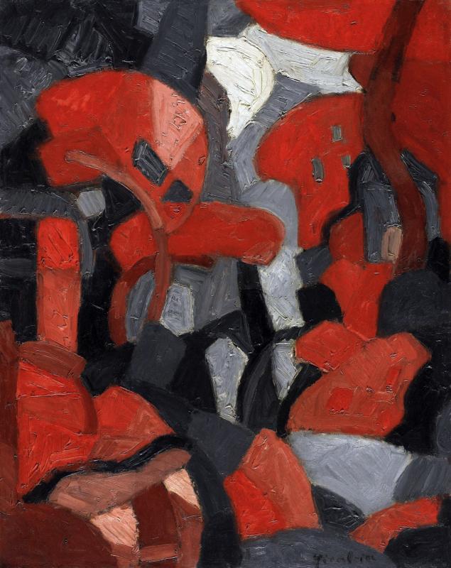 Peintres de l'école de Crozant Picabia Francis Francis Picabia - L'arbre rouge custom text