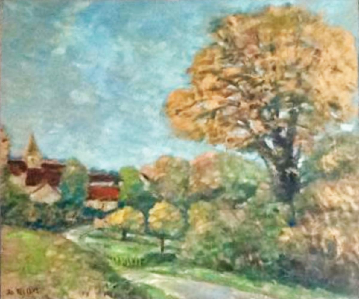 Peintres de l'école de Crozant Teillet Joseph Joseph Teillet - Crozant custom text