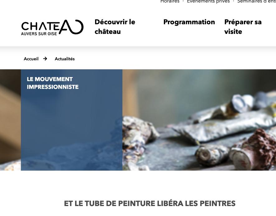 Peintres de l'école de Crozant Le tube de peinture Et le tube de peinture libéra les peintres custom text