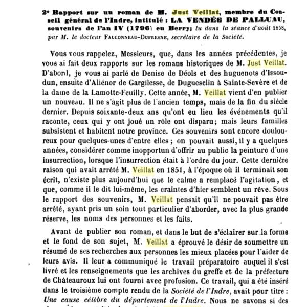 Peintres de l'école de Crozant Documents Compte rendu des travaux de la Société du Berry à Paris custom text