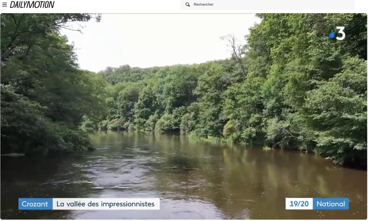 Peintres de l'école de Crozant Les vidéos Crozant, la vallée des impressionnistes custom text